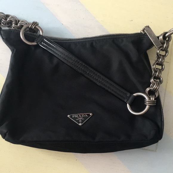 prada bag with chain strap